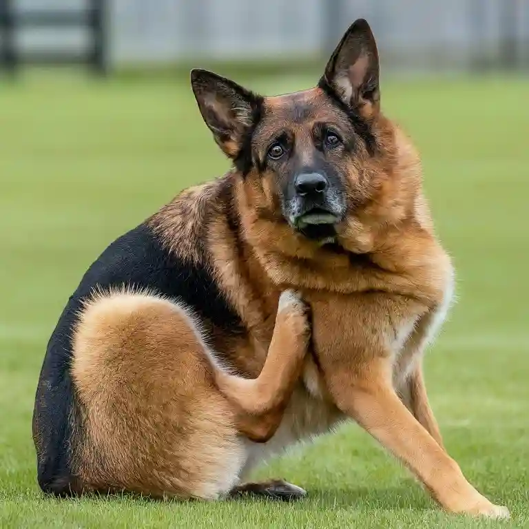 Why Is My German Shepherd So Itchy