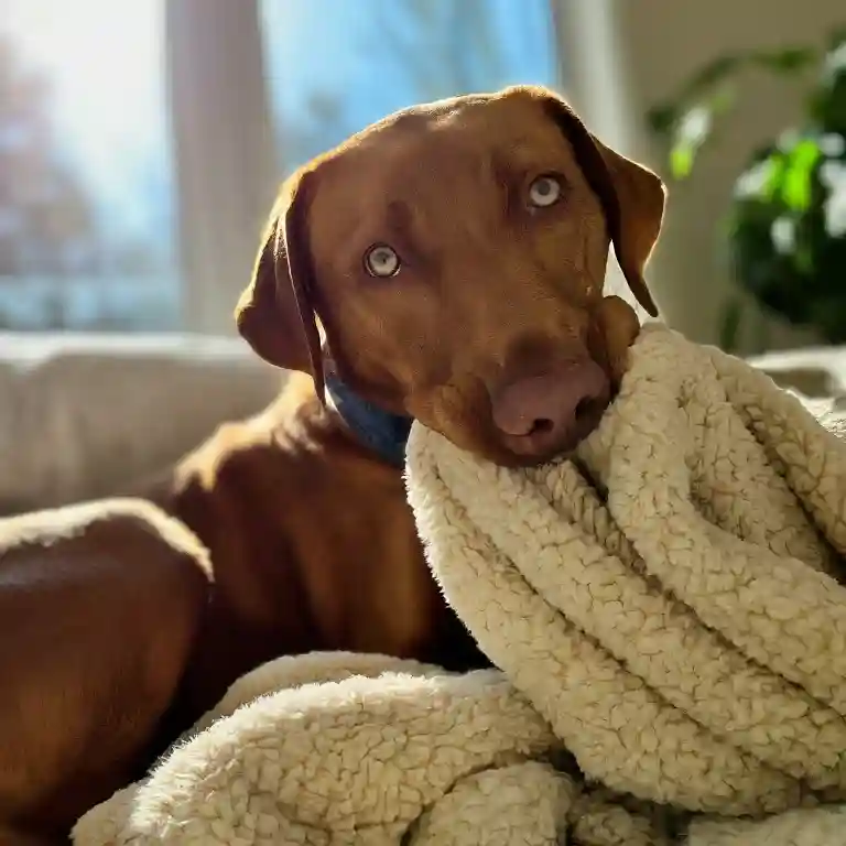 Why Does My Dog Suck On Blankets?