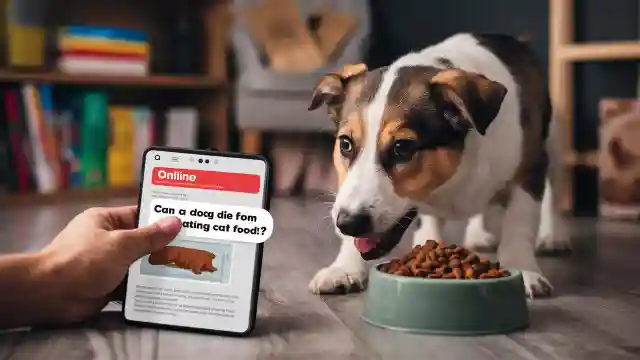 Can A Dog Die From Eating Cat Food?