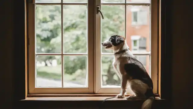 Block Window View For Dogs