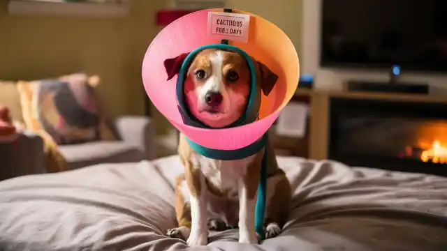 Dog hates cone hotsell