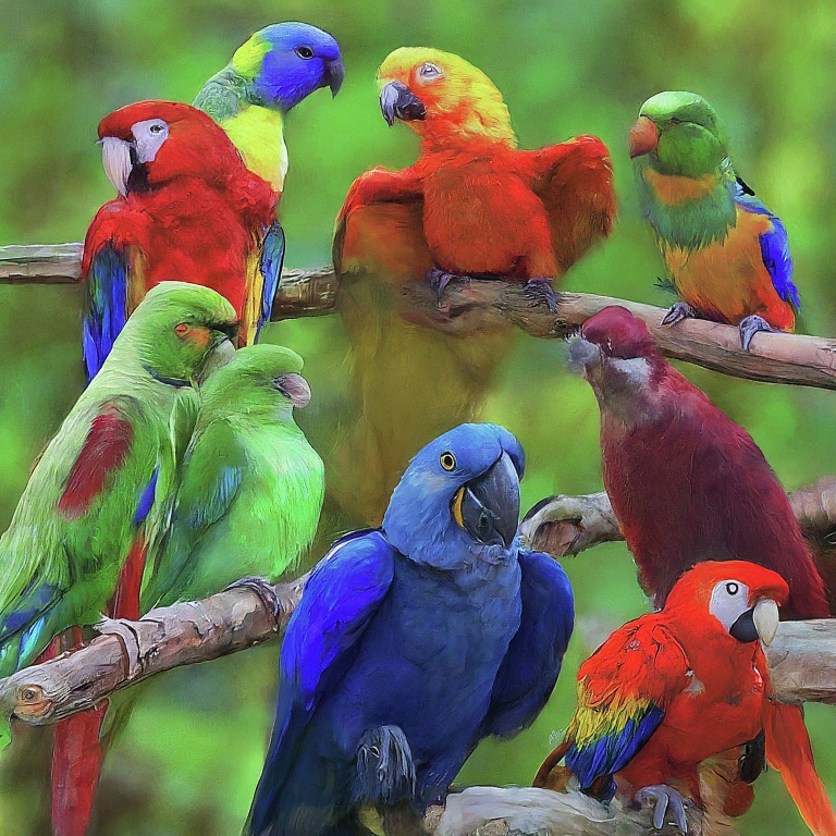 Colorful Parrot